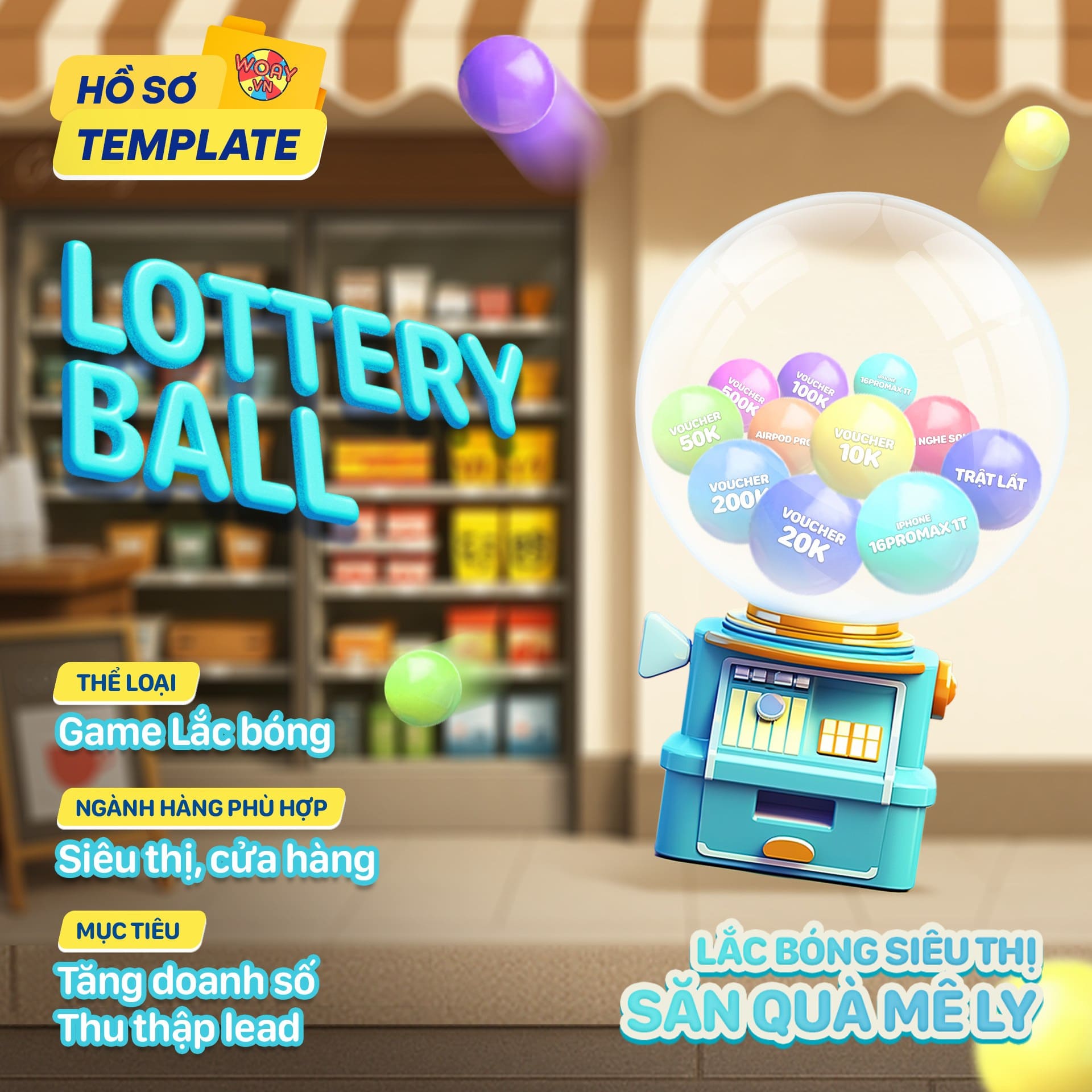 V&ograve;ng quay may mắn Thương mại điện tử cho c&aacute;c chuỗi b&aacute;n lẻ