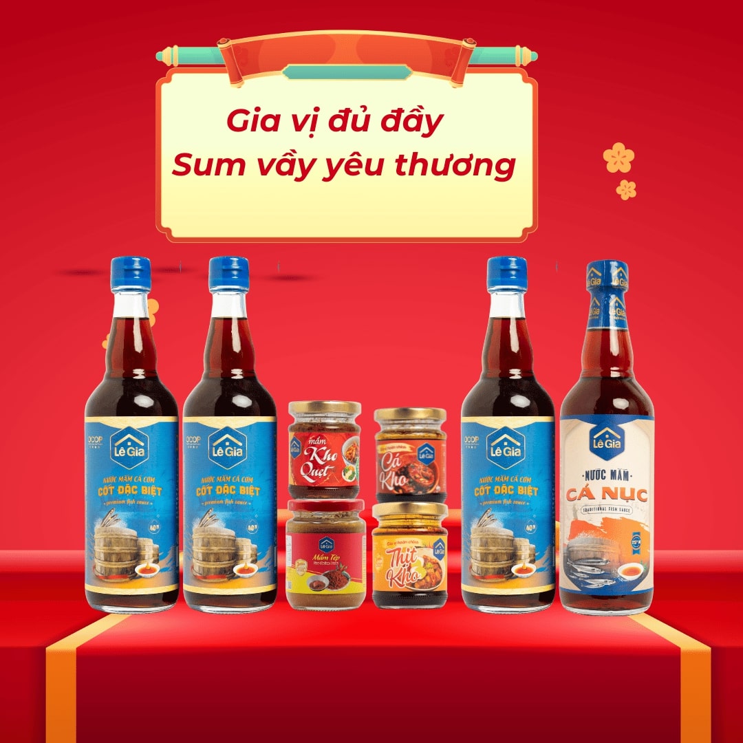 Combo sản phẩm tết mang lại sự tiện lợi cho người mua