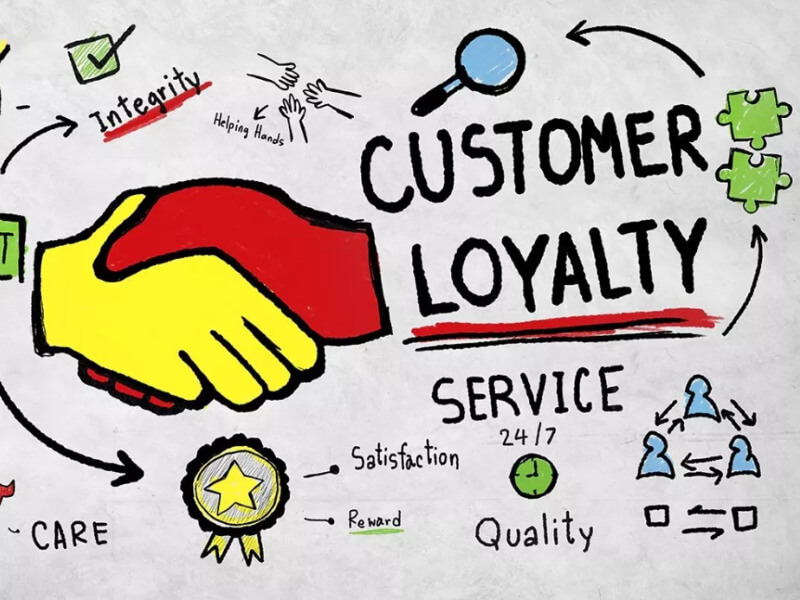Customer loyalty là độ trung thành của khách hàng cũ đối với thương hiệu