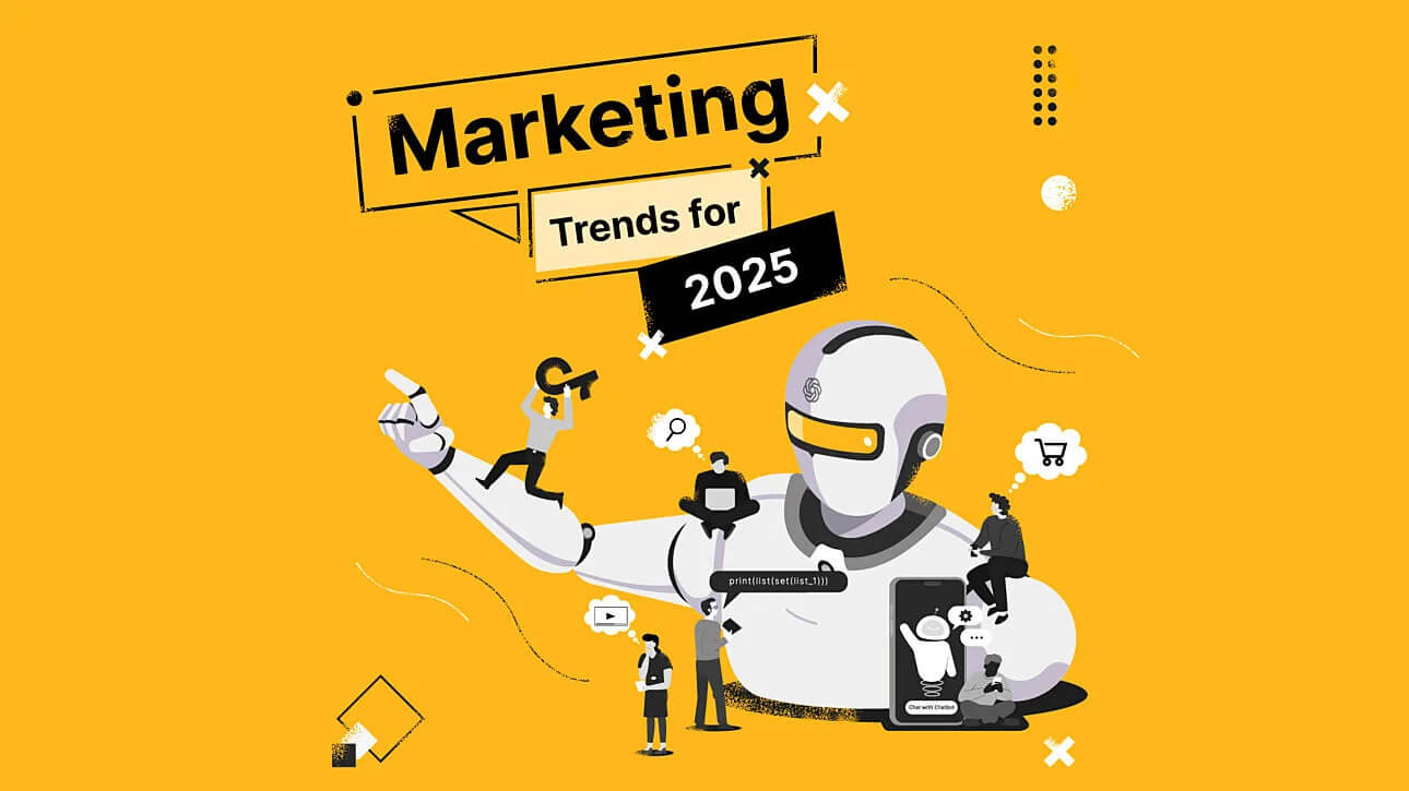 7 Xu hướng marketing 2025 - Sự phát triển của Machine learning và AI