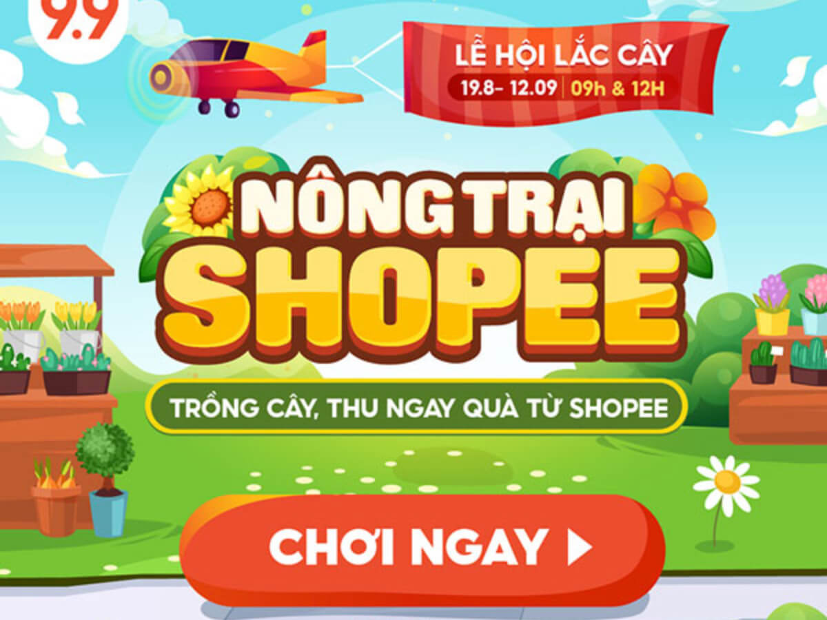 Shopee Farm là chiến lược gamification vô cùng thành công của Shopee
