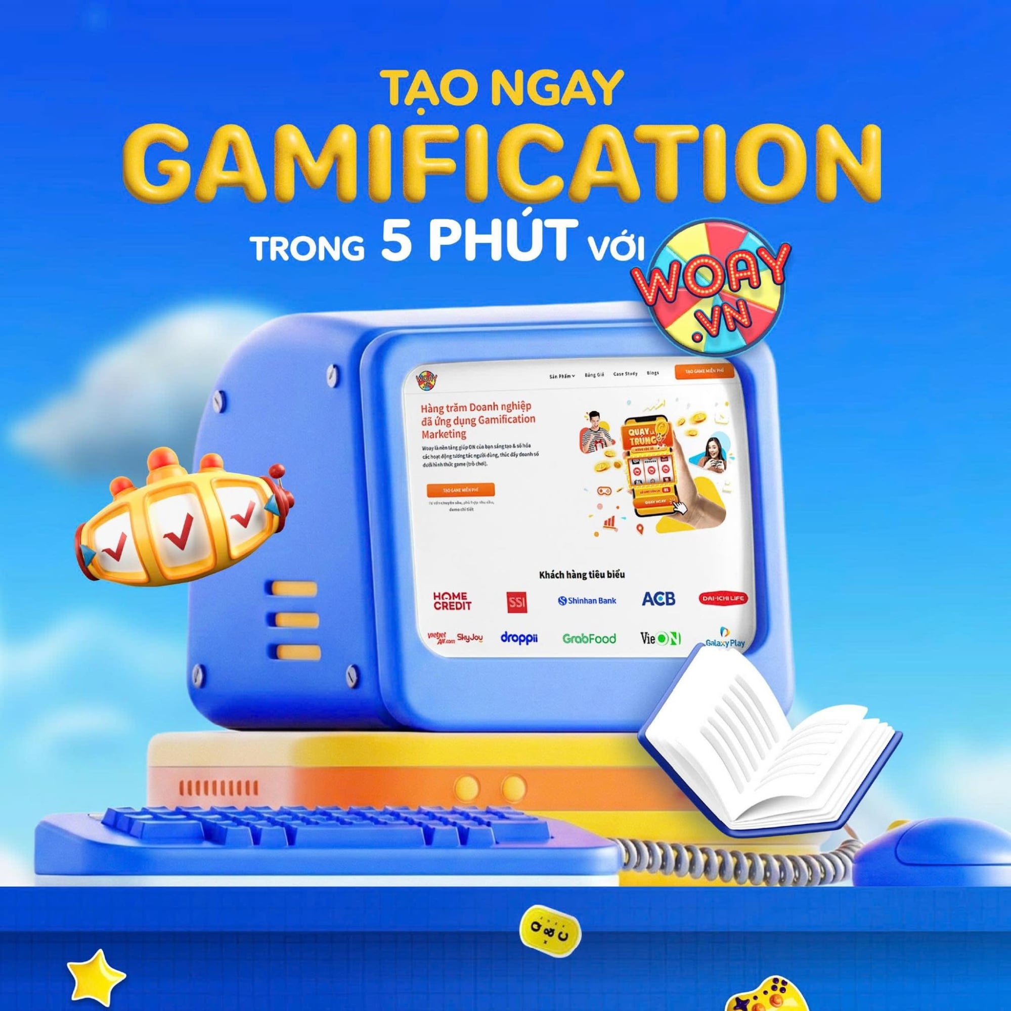 V&ograve;ng quay may mắn Ng&acirc;n h&agrave;ng