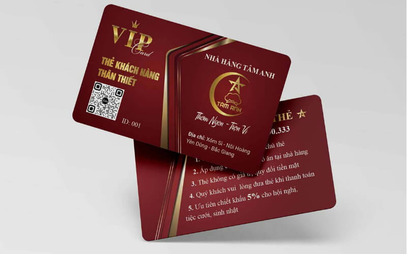 Thẻ hội viên/khách hàng thân thiết
