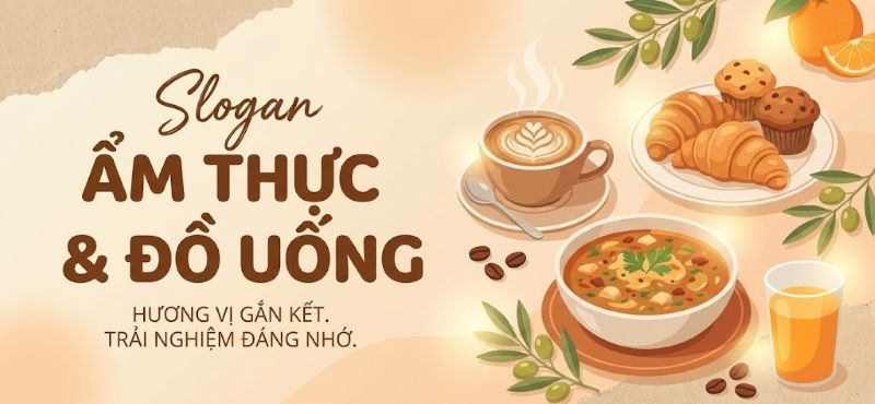 slogan ng&agrave;nh f&b