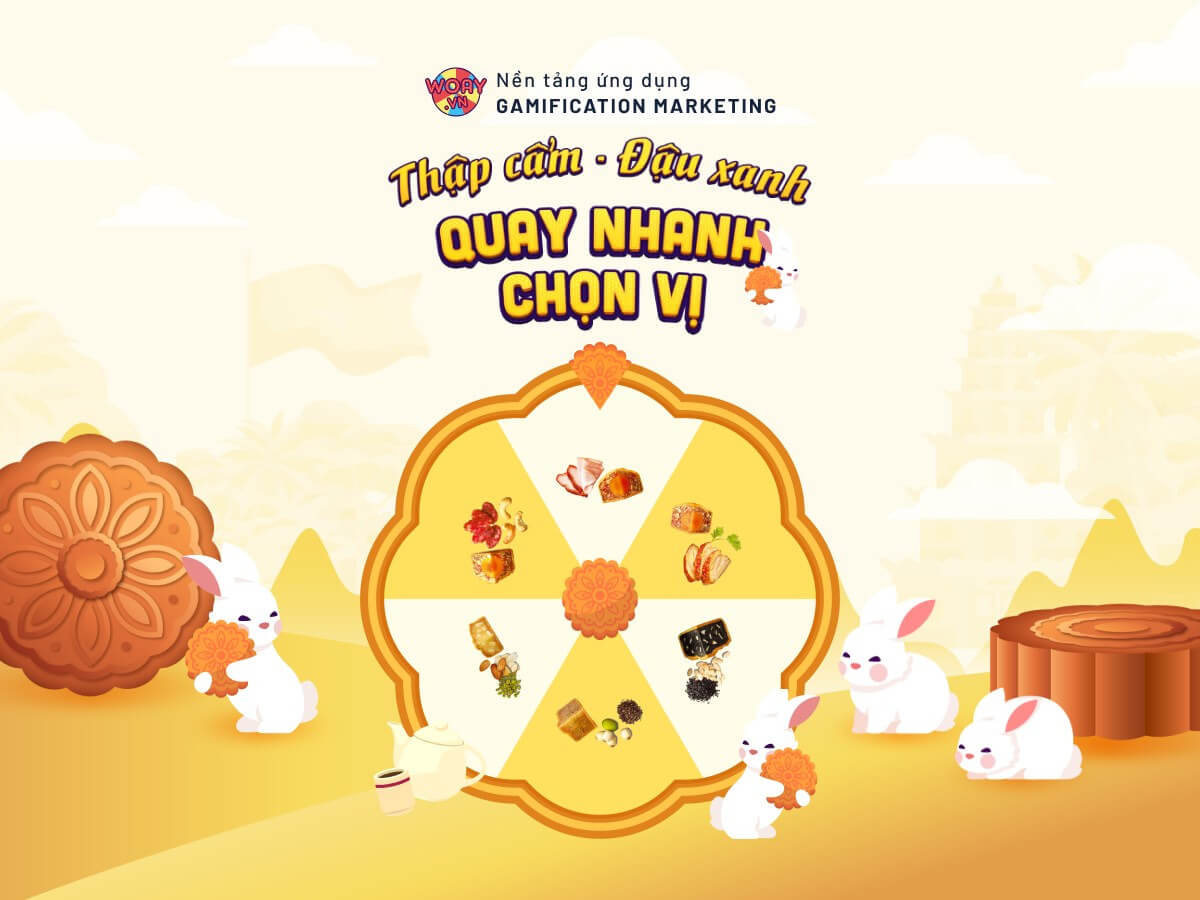Ý tưởng vòng quay may mắn triển khai chương trình khuyến mãi lễ 2/9