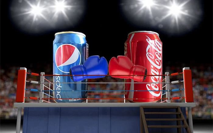 Cuộc chiến Pepsi v&agrave; Coca-Cola diễn ra suốt nhiều năm