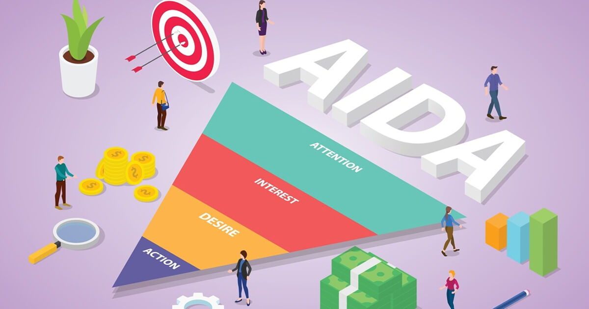 Ứng dụng mô hình AIDA trong Marketing hiện đại