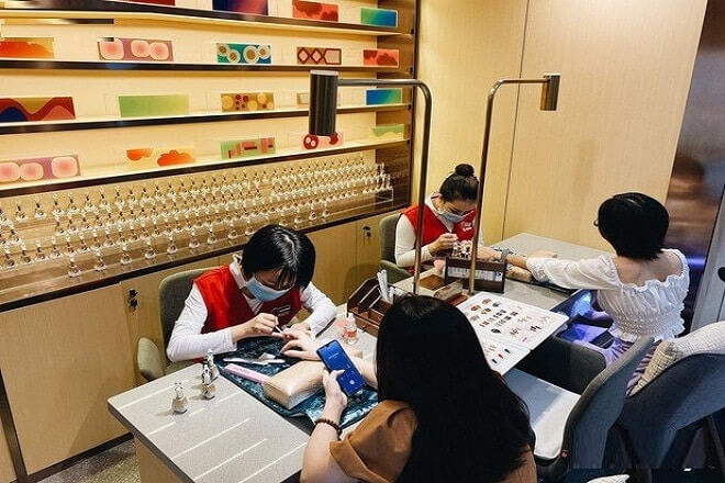 Dịch vụ chăm sóc trước và sau khi sử dụng dịch vụ của Haidilao rất được lòng khách hàng