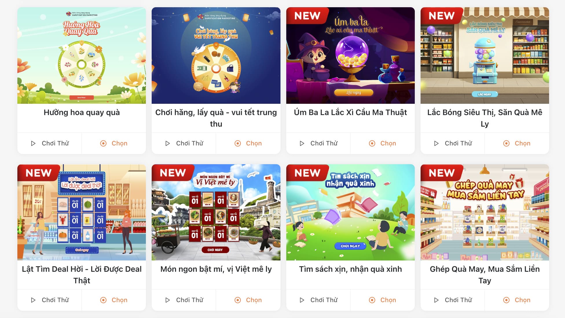 Woay cung cấp kho thư viện game đang dạng