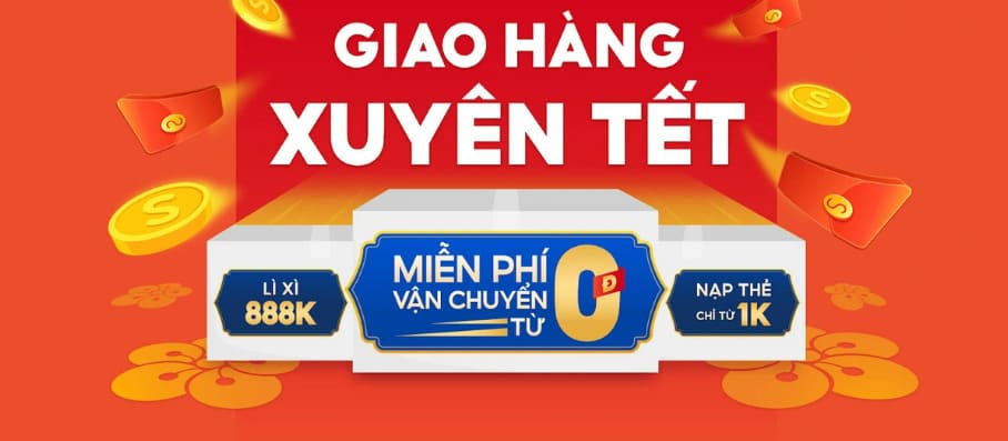 Miễn phí vận chuyển dịp Tết giúp tăng đơn hàng online