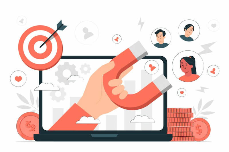 Khái niệm về thu hút khách hàng giúp bạn định hình được tổng quan quá trình này