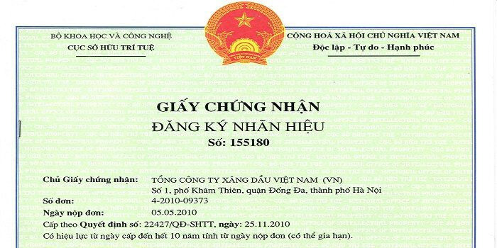Giấy chứng nhận bảo vệ thương hiệu tại Việt Nam