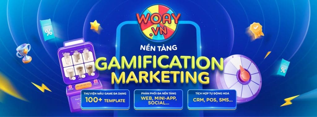 Gamification của Woay giúp tăng retention rate mạnh mẽ