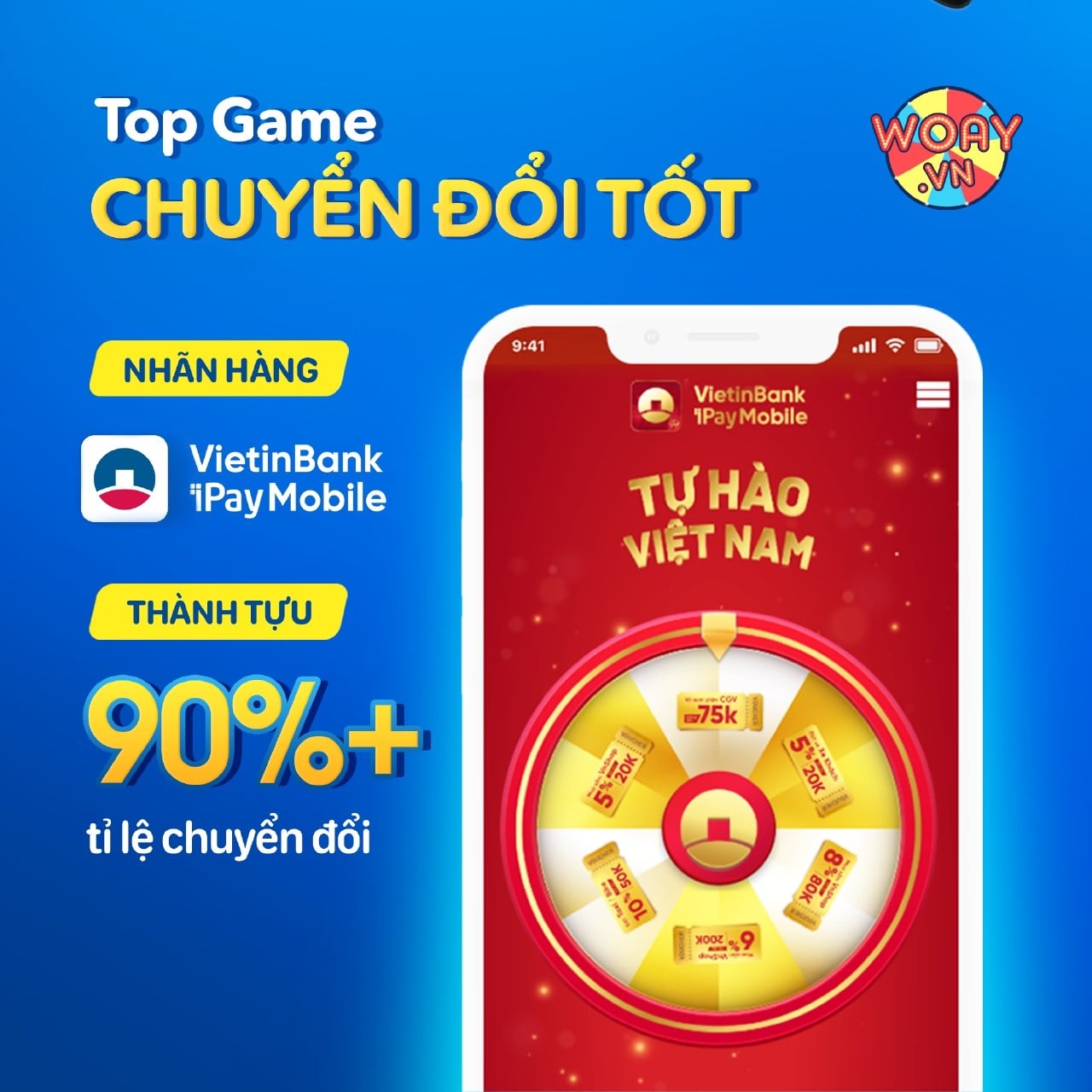 V&ograve;ng quay may mắn Ng&acirc;n h&agrave;ng