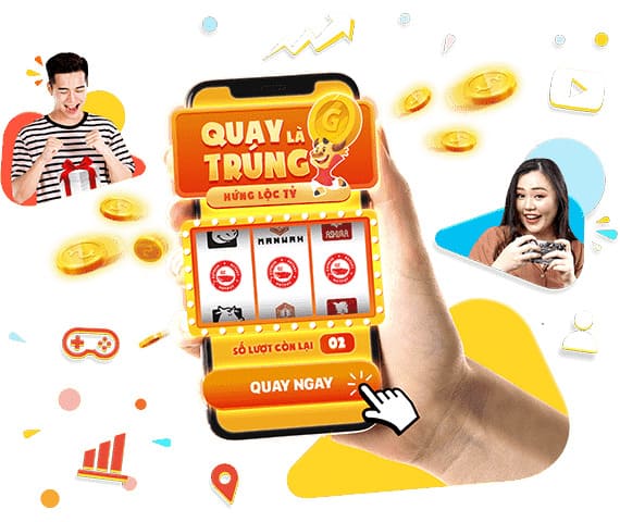 Minigame Tết tạo tương tác cho khách hàng