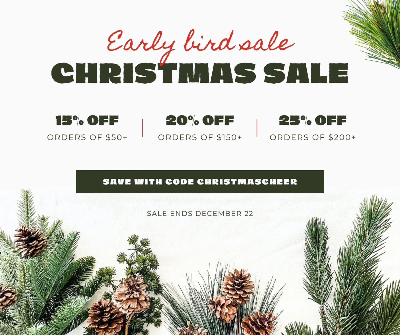 Chương trình đặt trước cho mùa lễ Giáng Sinh