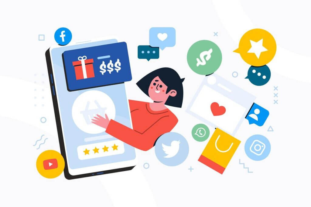 Các hình thức paid media phổ biến.