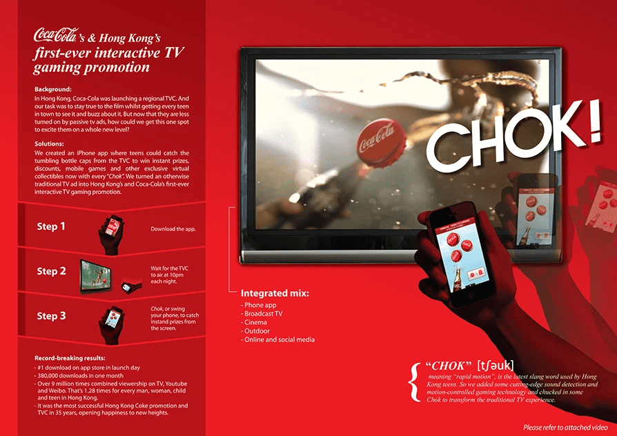 Chiến dịch “Chok! Chok! Chok!” của Coca-Cola
