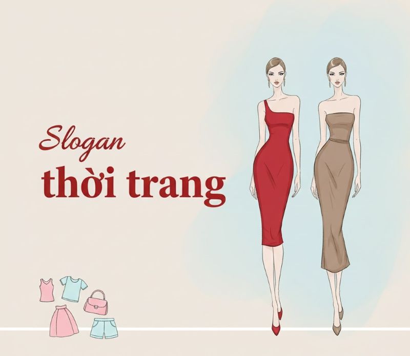 slogan ng&agrave;nh thời trang