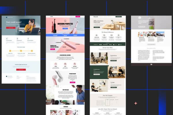 Thiết kế Landing Page theo từng ngành hàng của doanh nghiệp giúp tăng nhận diện