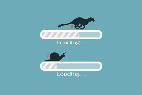 Tốc độ trang web chậm cũng là yếu tố tăng tỷ lệ thoát trang