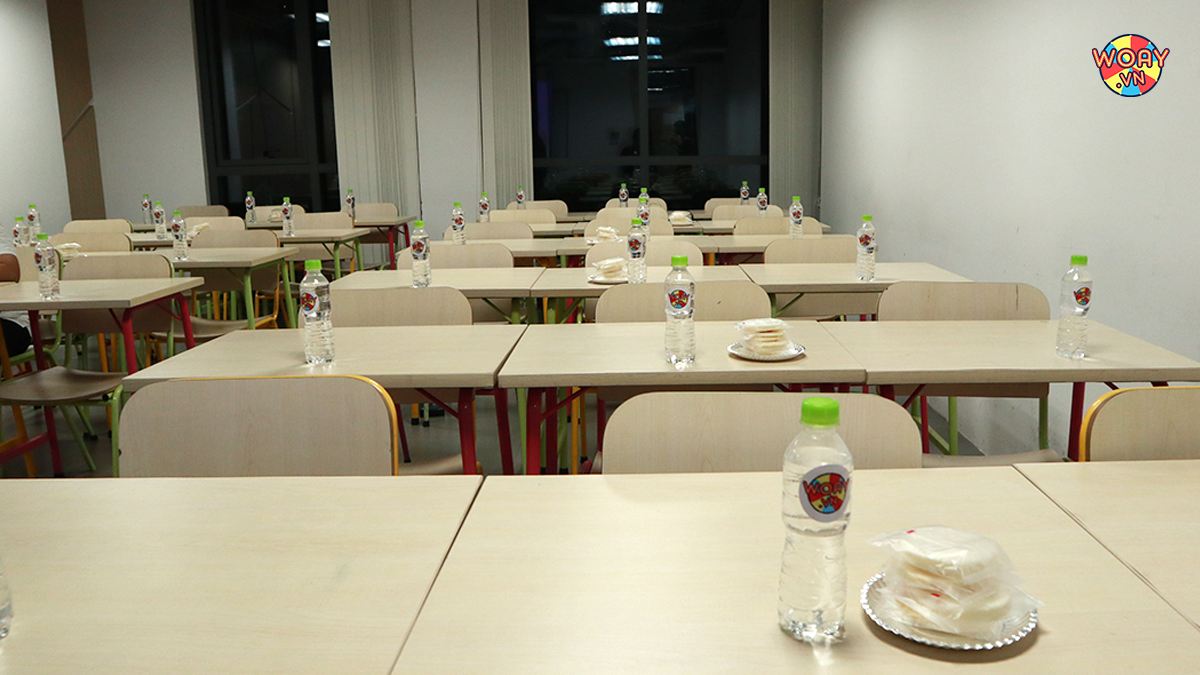 Không gian phòng học tại ERC Việt Nam trước giờ Workshop.