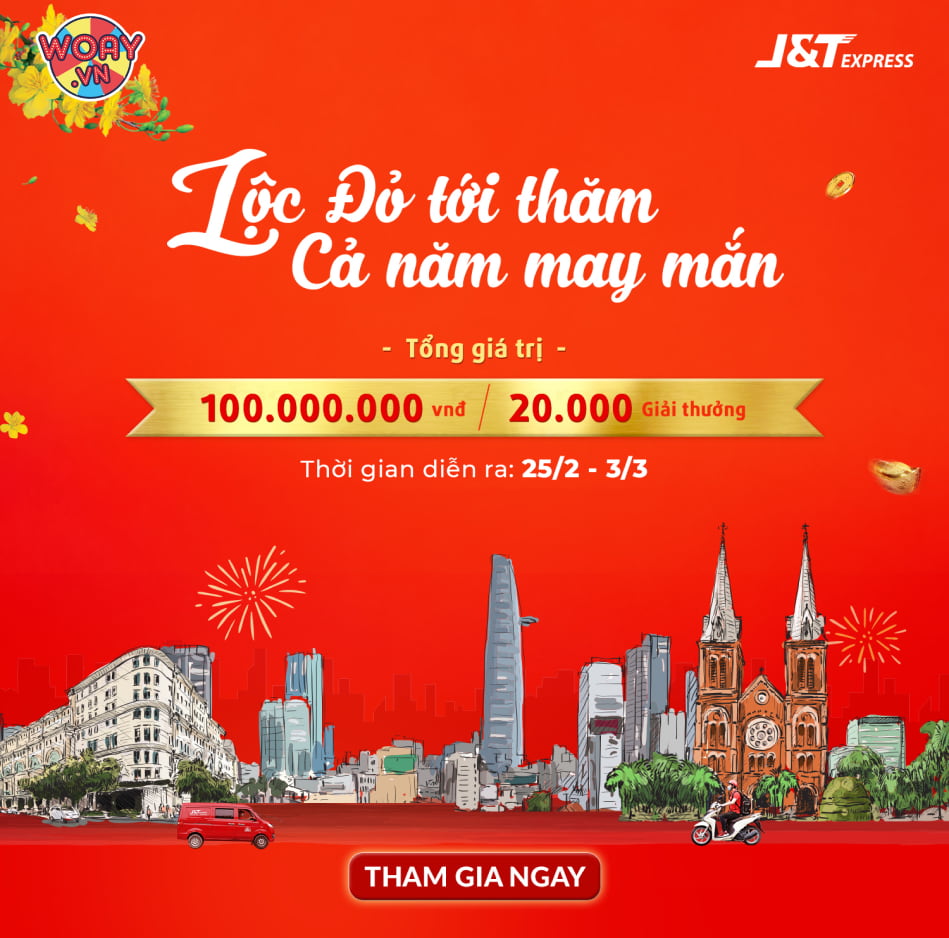 Case study J&T Express - “Lộc Đỏ tới thăm - Cả năm may mắn”