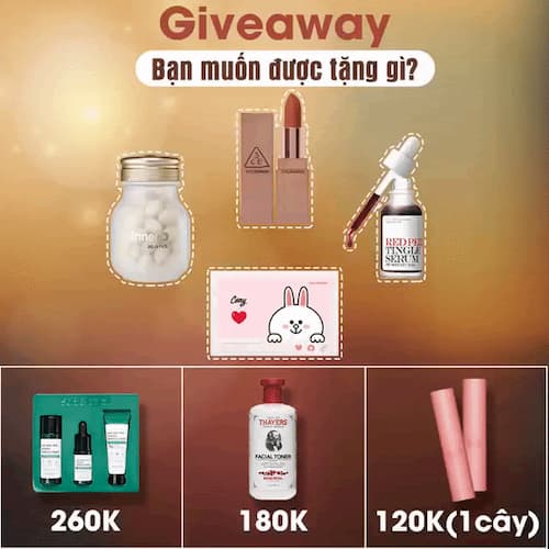 Dùng phần thưởng để Upsell