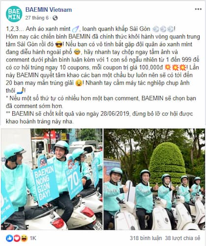 Minigame của Baemin