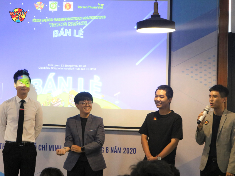 Lần trở lại này, Woay mang đến chiếc workshop về Ứng dụng Gamification Marketing trong ngành Bán Lẻ.