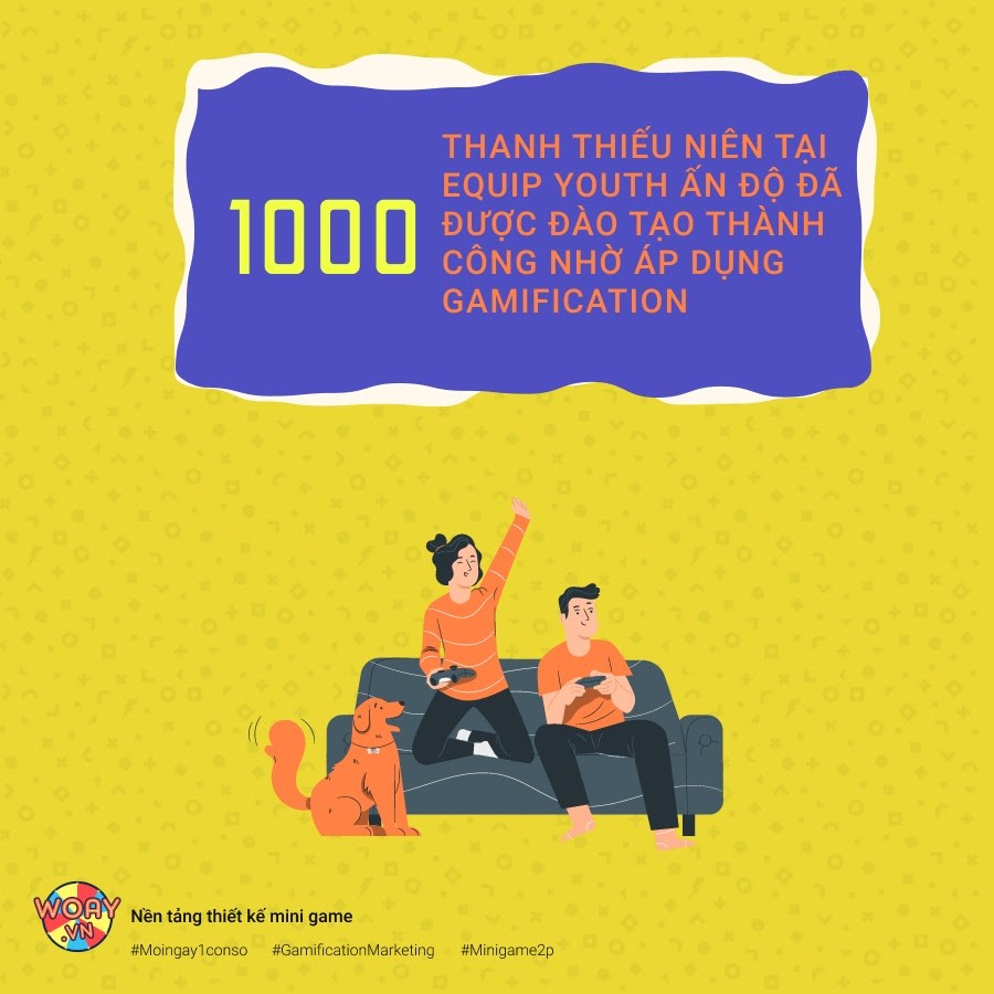 1000 THANH THIẾU NIÊN TẠI EQUIP YOUTH ẤN ĐỘ ĐÃ ĐƯỢC ĐÀO TẠO THÀNH CÔNG NHỜ ÁP DỤNG GAMIFICATION