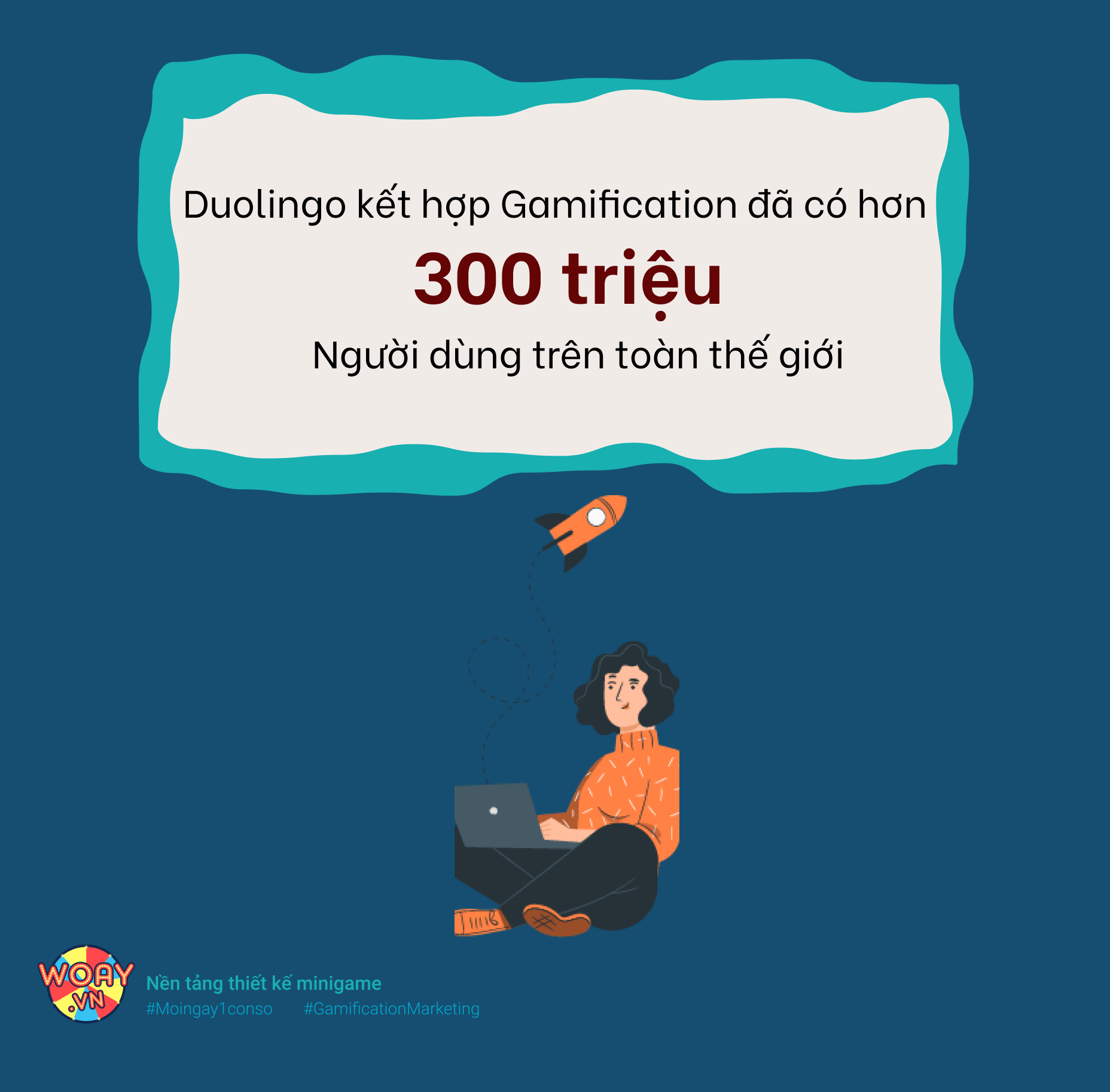 Kết hợp Gamification, Duolingo có hơn 300 triệu người dùng