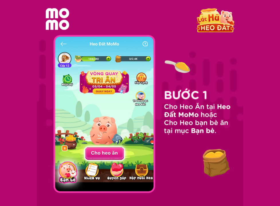 game-heo-dat-cua-momo-da-giup-ung-dung-thu-hut-duoc-luong-lon-nguoi-dung-trung-thanh