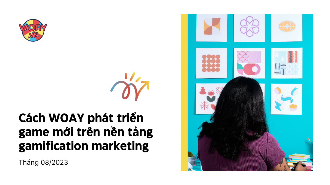 Cách WOAY phát triển game mới trên nền tảng gamification marketing