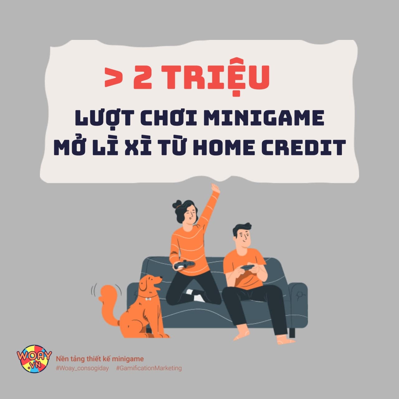 Hơn 2 triệu lượt chơi minigame Mở Lì Xì từ Home Credit