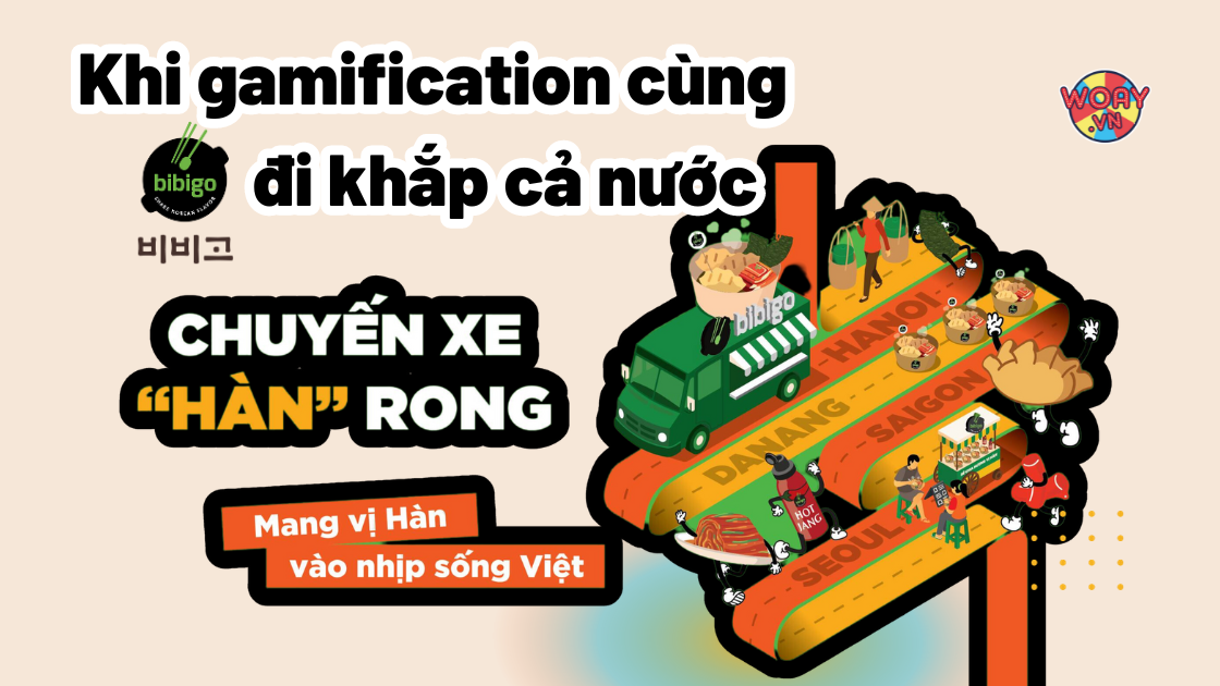 Khi gamification cùng chuyến xe "Hàn" rong Bibigo đi khắp cả nước